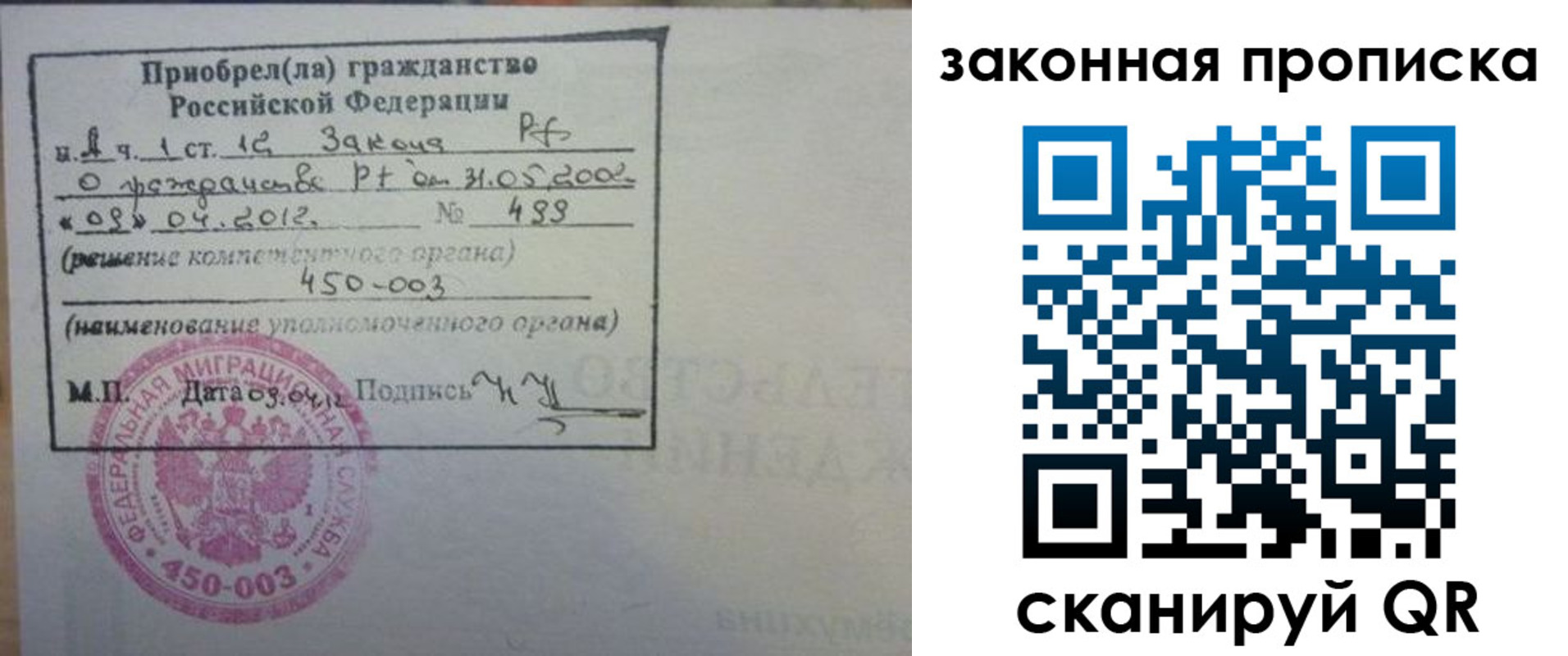 прописка паспорт в Усинске